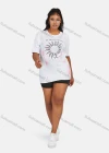 Wholesale Women's Causal Cartoon Print T-Shirt & Shorts Sets - Liuhuamall