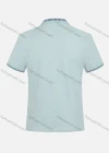 Wholesale Men's Casual Short Sleeve Button Front Embroidery Pattern Polo Shirts - Liuhuamall