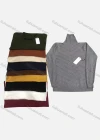 Wholesale Men's Casual Plain Turtleneck Long Sleeve Sweater - Liuhuamall