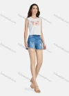 Wholesale Women's Casual Letter Print Round Neck Tank Tops 3103# - Liuhuamall