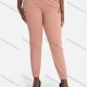 Wholesale Women's Casual Plain Slim Fit Bear High Waist Leg Pants WIth Drawstring Melon Clothing Wholesale Market Liuhua