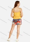 Wholesale Women's Summer Casual Cami Top&Shorts Tropical Print Set - Liuhuamall