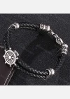 Wholesale Genuine Leather Stainless Steel Magnetic Buckle Bracelet SP0176# - Liuhuamall