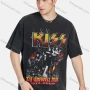 Wholesale Men's Hip Hop Round Neck Loose Fit Short Sleeve Graphic Letter T-shirt preview