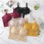 Wholesale Women's Pull-on Guipure Lace Lingerie Spaghetti Strap Bra preview
