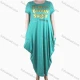 Wholesale Women's African Plus Size Crew Neck Letter Short Sleeve Patch Pocket Loose Fit Dress 8813# 136# Clothing Wholesale Market Liuhua