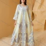 Wholesale Luxury Beaded & Pearl Embroidered Muslim Abaya, Dubai Style Flare Sleeve Modest Maxi Kaftan for Eid Ramadan preview