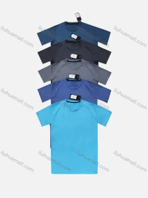 Wholesale Men's Athletic Plain Short Sleeve Quick Dry Breathable Round Neck T-shirts, LIUHUA CLOTHING WHOLESALE