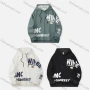 Wholesale Men's Casual Letter Print Drawstring Long Sleeve Hoodie preview