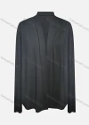 Wholesale Women's Casual Long Sleeve High Neck Plain Embroidered Cardigan - Liuhuamall