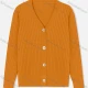 Wholesale Women's Casual V Neck Cable Knit Button Down Cardigan 2296# C606# Clothing Wholesale Market Liuhua