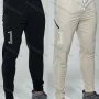 Wholesale Men's Athletic Workout Drawstring Zipper Pockets Ankle Length Gym Joggers 7137# preview