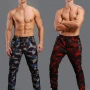 Wholesale Men's Camouflage Athletic Workout Elastic Waist Drawstring Zipper Pockets Ankle Length Gym Running Joggers L10834# preview