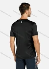 Wholesale Men's Sporty Short Sleeve Round Neck Slim Fit Quick Dry Plain Letter Print T-shirts - Liuhuamall