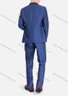 Wholesale Men's Business Single Breasted Floral Print Lapel Contrast Party Blazer & Vest & Pants 3 Piece Sets - Liuhuamall