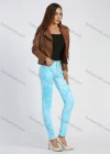 Wholesale Women's Fashion High Waist Tie Dye Patch Pocket Skinny Pant - Liuhuamall