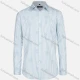 Wholesale Men's Casual Collared Striped Floral Print Patch Pocket Button Down Long Sleeve Shirt Cyan Guangzhou Clothing Wholesale Market & Suppliers -LIUHUAMALL