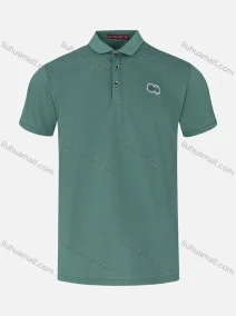 Wholesale Men's Casual Plain Labeled Short Sleeve Polo Shirt, LIUHUA CLOTHING WHOLESALE