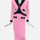 Women's Elegant Single Breasted Blazer With Skirt 2-Piece Set 114# A631# Clothing Wholesale Market -LIUHUA