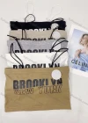 Wholesale Women's Casual Letter Print Spaghetti Straps Crop Cami Top - Liuhuamall