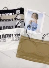 Wholesale Women's Casual Letter Print Spaghetti Straps Crop Cami Top - Liuhuamall