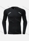 Wholesale Boy's Athletic Workout Round Neck Long Sleeve Compression Shirts 320# - Liuhuamall