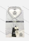 Wholesale Men's Casual Pin Dot Print Long Sleeve Shirt OB005# - Liuhuamall