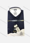 Wholesale Men's Casual Pin Dot Print Long Sleeve Shirt OB006# - Liuhuamall