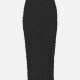 Women's Casual High Waist Plain Pencil Skirt 9# Clothing Wholesale Market -LIUHUA