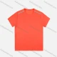 Wholesale Men's Plain Round Neck Dry Fast Breathable Short Sleeve Sport T-Shirt Red Clothing Wholesale Market Liuhua