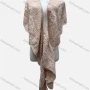 Wholesale Women's Casual Plain Bat Sleeve Crochet Mid Length Shawl A391# preview