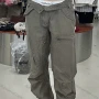 Wholesale Women's Casual Plain Multiple Pockets Loose Fit Pants preview