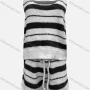 Wholesale Women's Casual Sleeveless Fleece Tank Top 2-piece Set 22183# preview