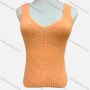 Wholesale Women's Casual Sweetheart Neck Plain Crop Halter Knit Tank Top 8163# preview