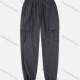 Wholesale Men's Plain Gym Dry Fast Flap Pockets Training Sport Ankle Banded Pants Gray Clothing Wholesale Market Liuhua