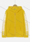 Wholesale Women's Casual Long Sleeve Pockets Zipper Letter Print Hoodie - Liuhuamall