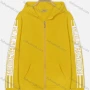 Wholesale Women's Casual Long Sleeve Pockets Zipper Letter Print Hoodie preview