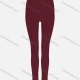 Wholesale Women's Sporty High Waist Plain Long Yoga Leggings 19# Clothing Wholesale Market Liuhua