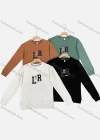 Wholesale Men's Casual Crew Neck Long Sleeve Letter Graphic Pullover Sweatshirts - Liuhuamall