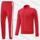 Wholesale Boy's Athletic Striped Zip Long Sleeve Sweatshirt & Elastic Waist Ankle Length Jogger 2 Piece Set 2003#2004# Red Clothing Wholesale Market Liuhua