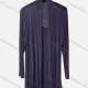 Wholesale Women's Casual Long Sleeve Embroidery Plain Cardigan Purple Clothing Wholesale Market Liuhua