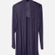 Women's Casual Long Sleeve Embroidery Plain Cardigan Purple Clothing Wholesale Market -LIUHUA