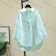 Wholesale 100% Cotton Long Sleeve shirt Green Clothing Wholesale Market Liuhua