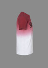Wholesale Men's Casual Ombre Letter Print Round Neck Short Sleeve T Shirt - Liuhuamall