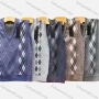 Wholesale Men's Casual Argyle Print V Neck Sweater Vest preview