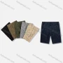 Wholesale Men's Casual Abstract Print Patch Pocket Button Closure Shorts 18054# preview