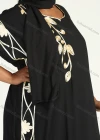 Wholesale Women's African Elegant Short Sleeve Round Neck 2021102297559351 Kaftan Dress With Scarf - Liuhuamall