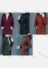 Wholesale Women's Casual Hooded Pockets Zipper Puffer Jacket 905# - Liuhuamall