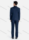 Wholesale Men's Formal Lapel Contrast Patch Pockets Blazer & Waistcoat & Pants 3 Pieces Suit Set - Liuhuamall