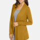 Women's Casual Plain Long Sleeve Cardigan 5# Clothing Wholesale Market -LIUHUA